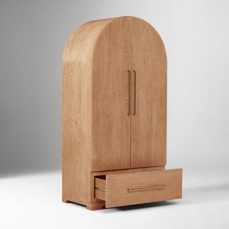 Kera Cerused Armoire 91cm