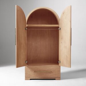 Kera Cerused Armoire 91cm