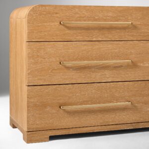 Kera Cerused 6 Drawer Dresser 162cm
