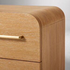 Kera Cerused Nightstand 55cm
