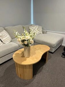 Elix Pebble Shaped Coffee Table
