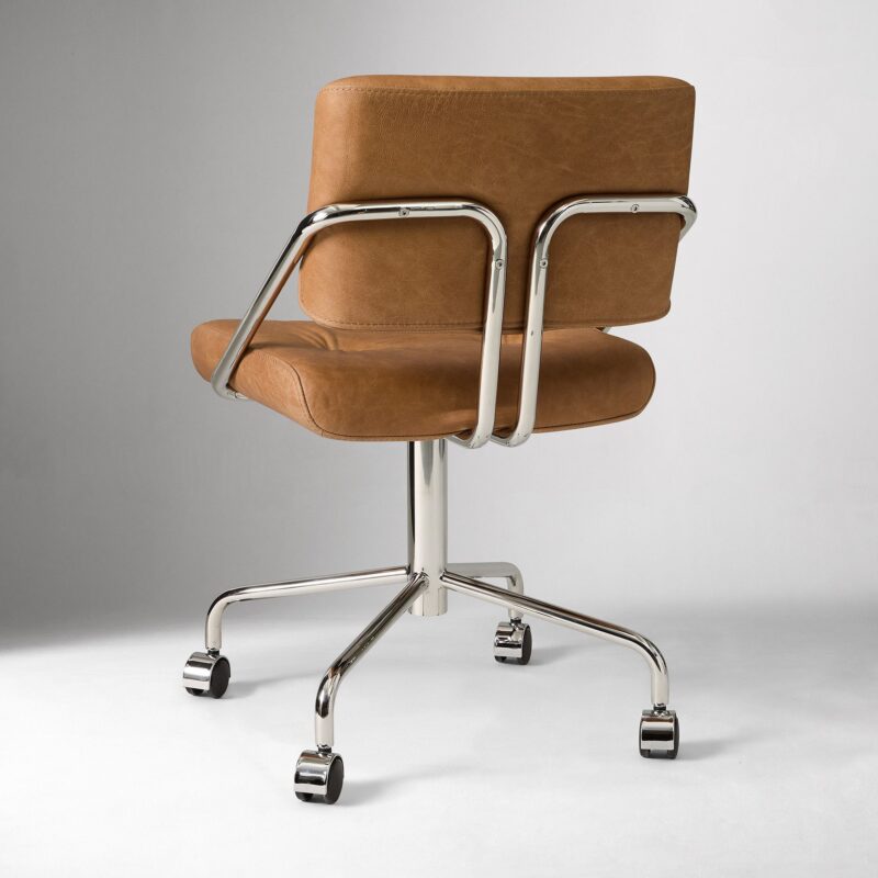 Leo Tufted Swivel Chair