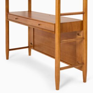 lucille-mid-century-loft-bed-with-desk-10 Lucille Mid-Century Loft Bed with Desk