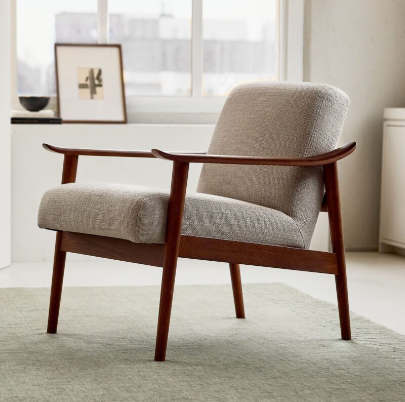 lucille-mid-century-upholstered-armchair-1 Lucille Mid Century Upholstered Armchair