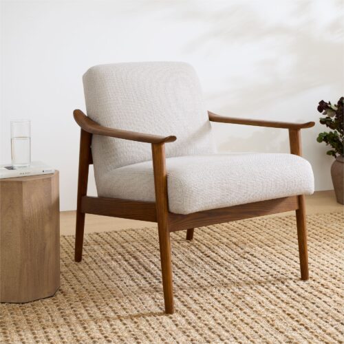 Lucille Mid Century Upholstered Armchair