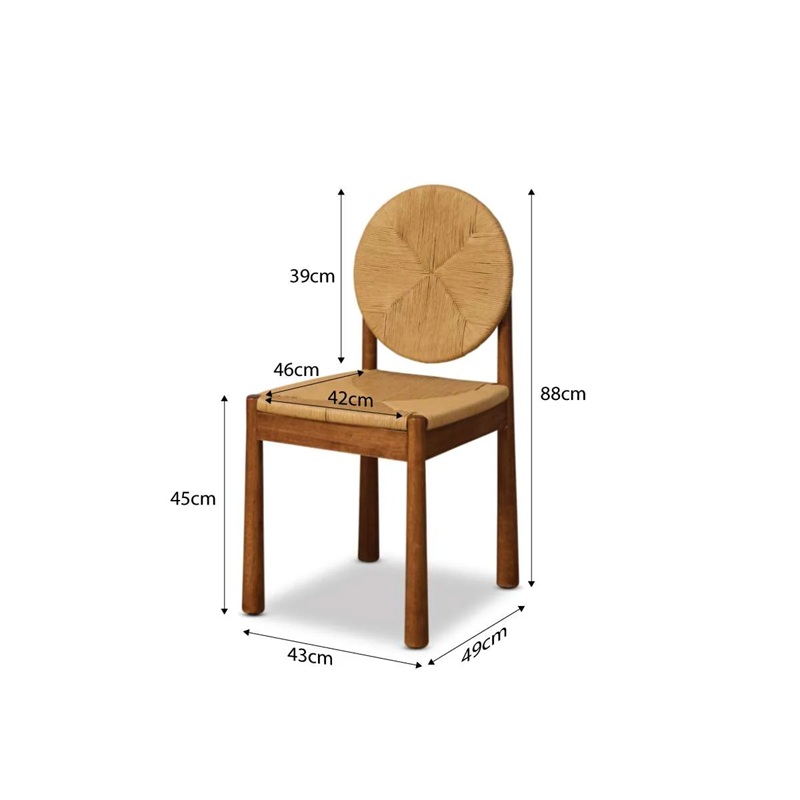 Lusso Woven Dining Chair