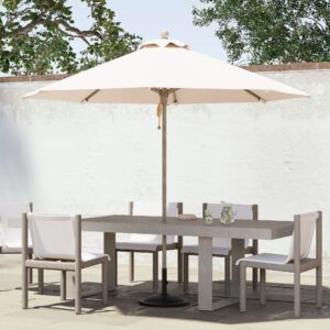 maravelle-wood-pole-outdoor-umbrella-1 Maravelle Wood Pole Outdoor Umbrella