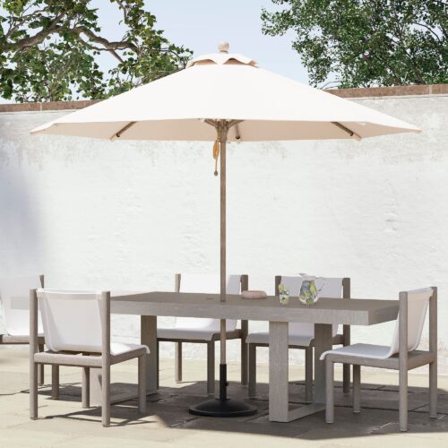 Maravelle Wood Pole Outdoor Umbrella