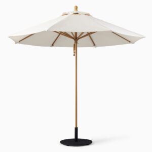 maravelle-wood-pole-outdoor-umbrella-4 Maravelle Wood Pole Outdoor Umbrella