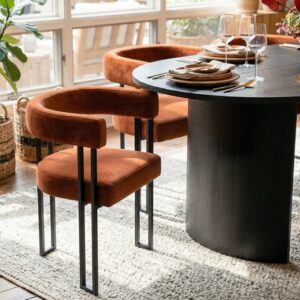Mateo Oval 6 Seater Dining Set