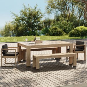 Milan Grand Outdoor Extendable Dining Set