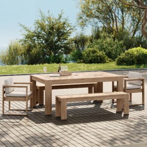 Milan Grand Outdoor Extendable Dining Set