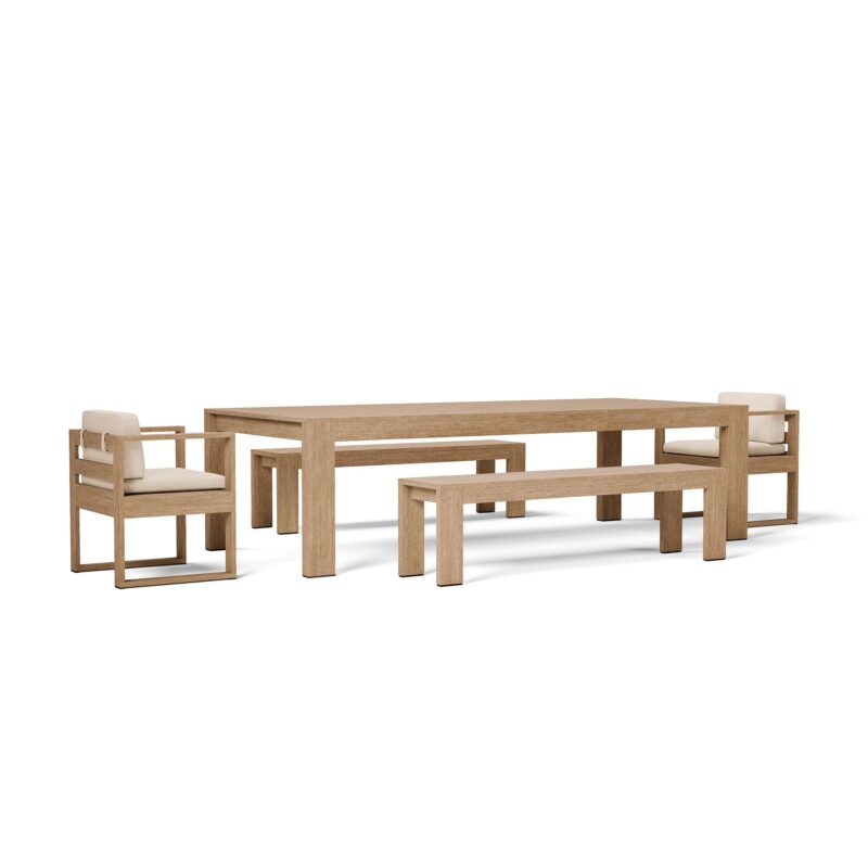 Milan Grand Outdoor Extendable Dining Set