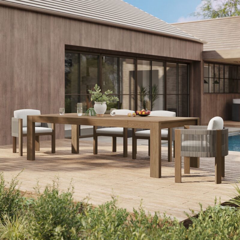 Milan Outdoor Extendable Dining Table