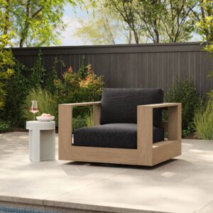 Milan Outdoor Swivel Chair