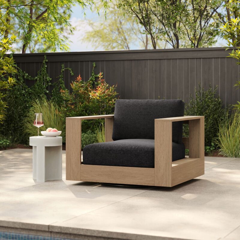 Milan Outdoor Swivel Chair