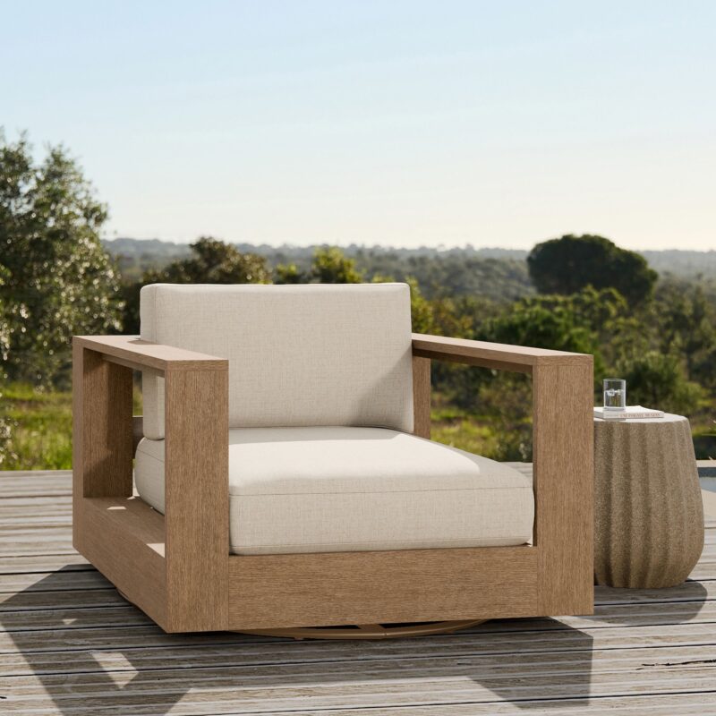 Milan Outdoor Swivel Chair