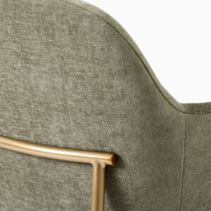 Mimi Metal Frame Arm Dining Chair