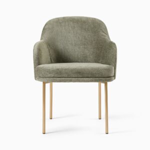 Mimi Metal Frame Arm Dining Chair