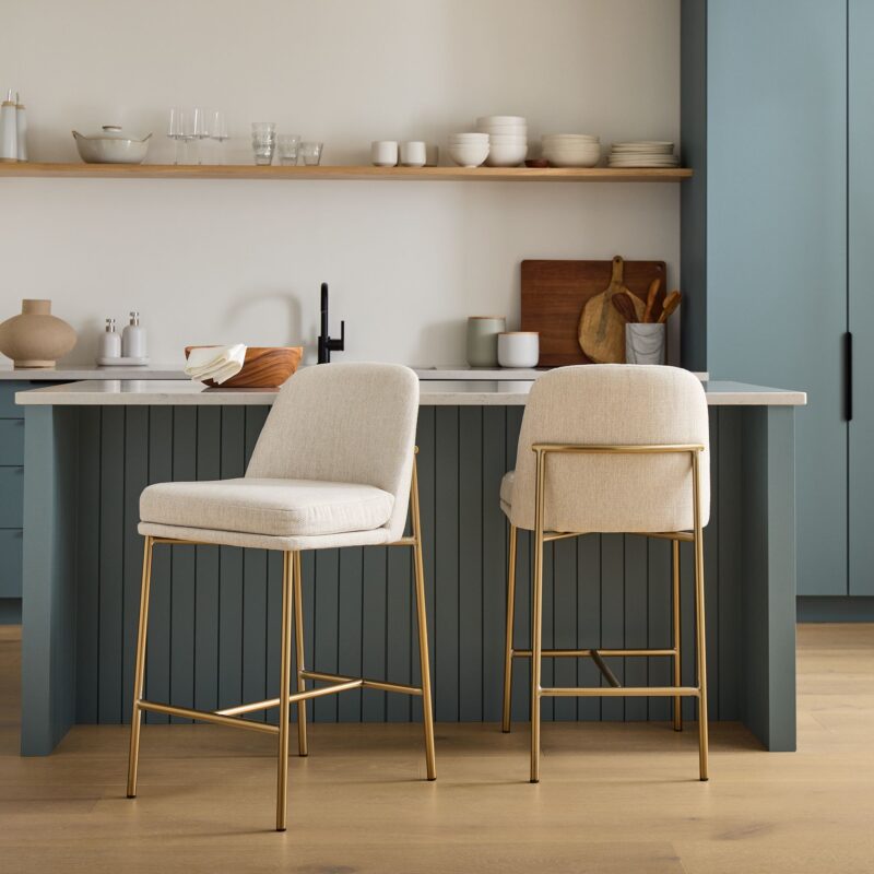 Mimi Metal Frame Counter Stool