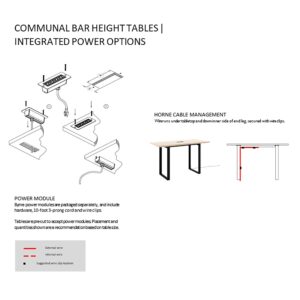 Monaco Bar Table