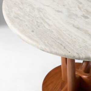 Moscara Marble Round Dining Table