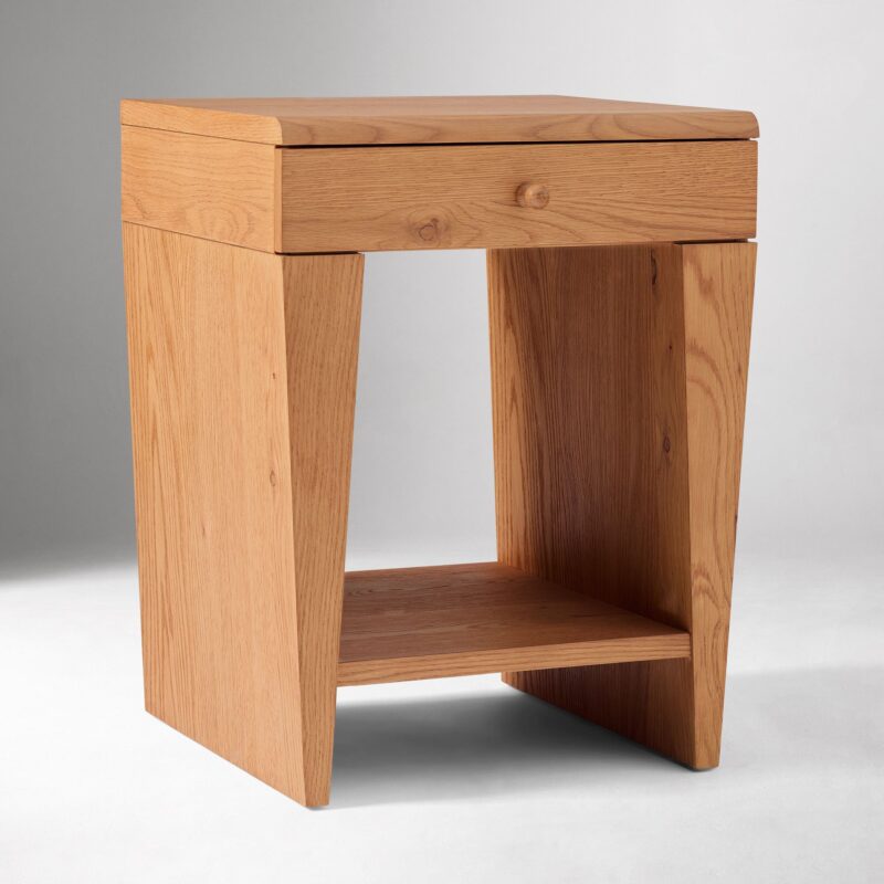 Rayo Wedge Nightstand 50cm