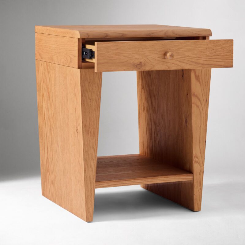 Rayo Wedge Nightstand 50cm