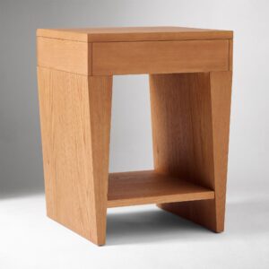 Rayo Wedge Nightstand 50cm