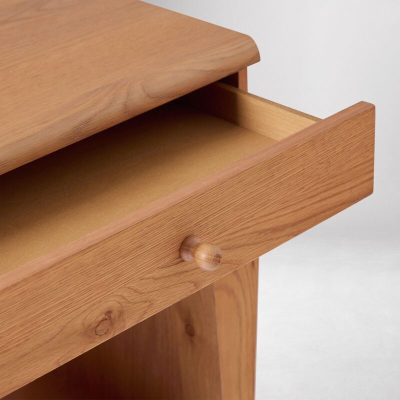 Rayo Wedge Nightstand 50cm