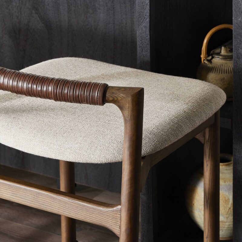 Sahara Wooden Kitchen Stool