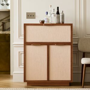 Santorini Solid Wood Bar Cabinet