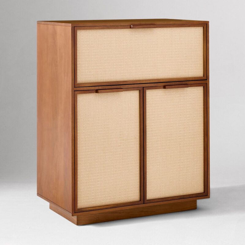 Santorini Solid Wood Bar Cabinet