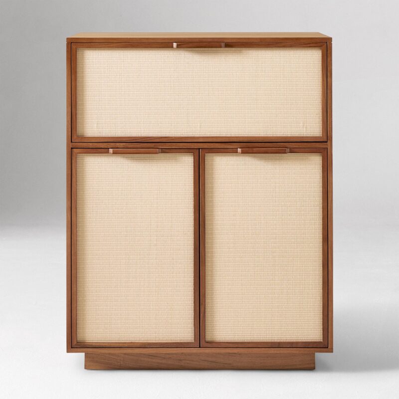 Santorini Solid Wood Bar Cabinet