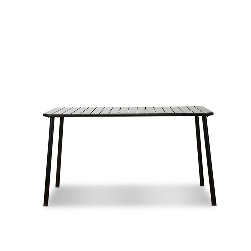 Sorrento Outdoor Four Seater Dining Table – Black