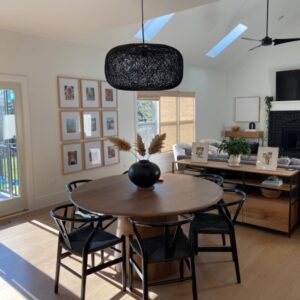 Deluca Solid Wood Round Dining Table