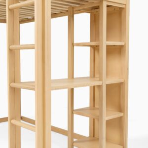teddy-twin-loft-bed-with-desk-drawers-11 Teddy Twin Loft Bed with Desk/Drawers