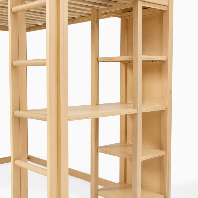 teddy-twin-loft-bed-with-desk-drawers-11 Teddy Twin Loft Bed with Desk/Drawers