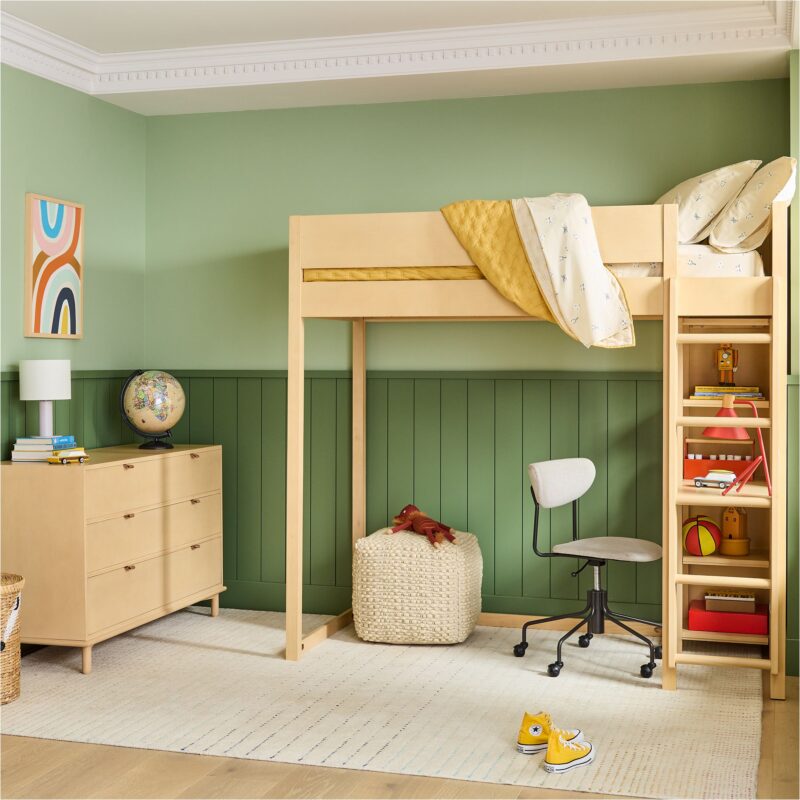 teddy-twin-loft-bed-with-desk-drawers-5 Teddy Twin Loft Bed with Desk/Drawers