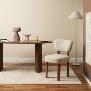 Thandi Boucle Dining Chair