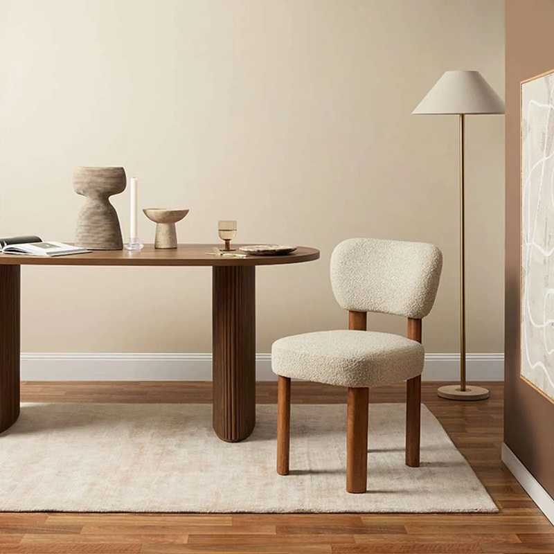 Thandi Boucle Dining Chair