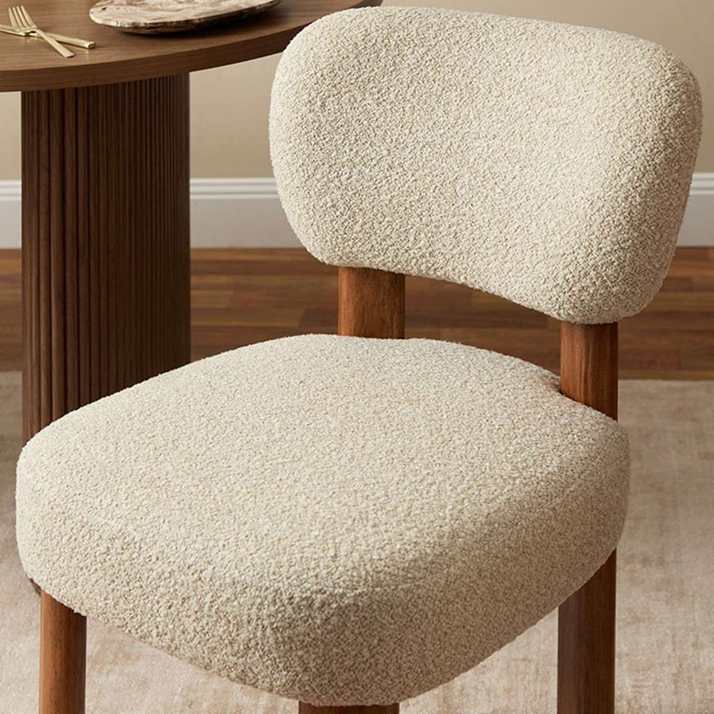 Thandi Boucle Dining Chair