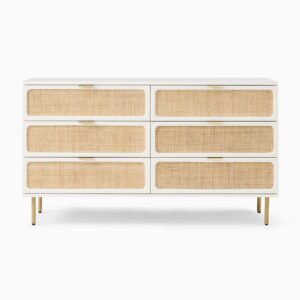 Tugela Woven 6 Drawer Dresser 152cm