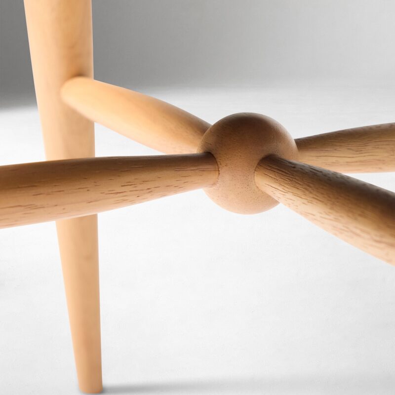 Velmora Curved Back Dining Chair