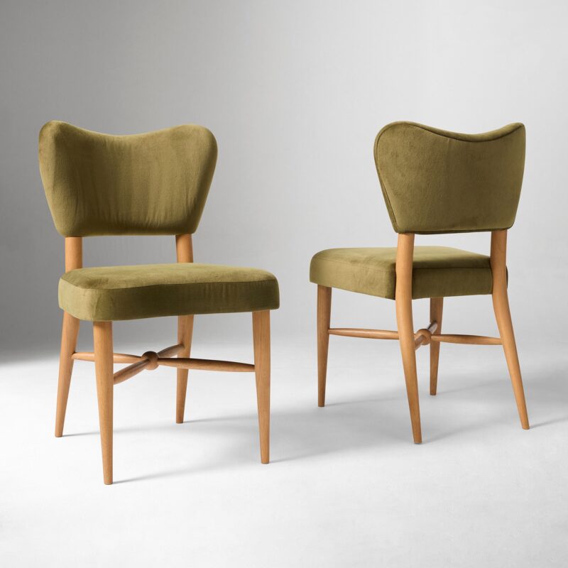 Velmora Curved Back Dining Chair