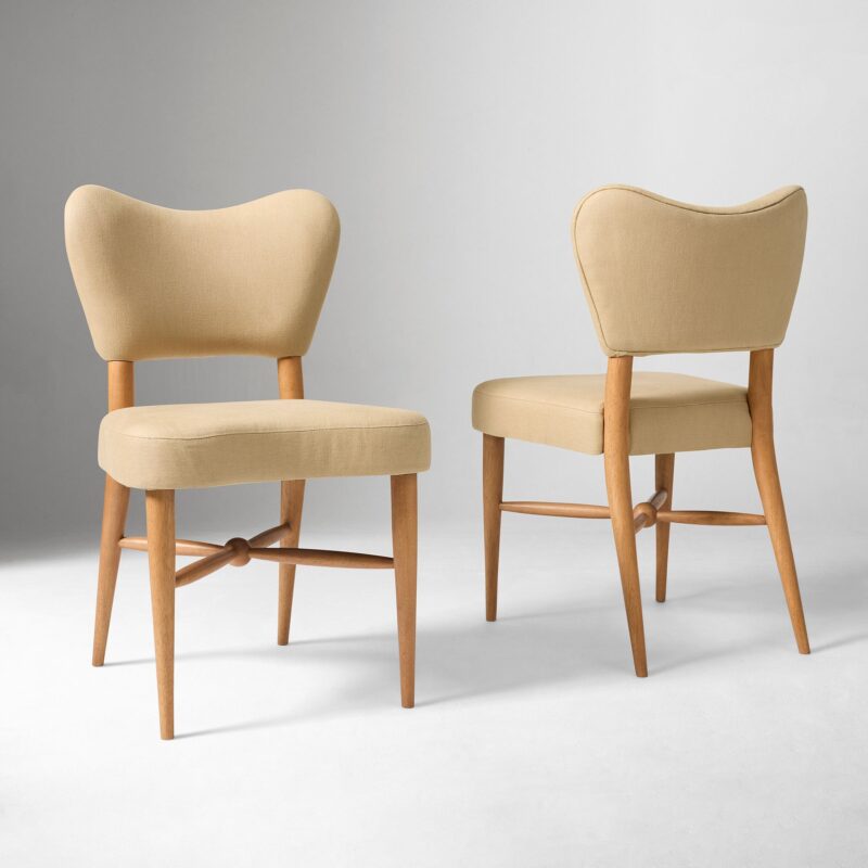 Velmora Curved Back Dining Chair