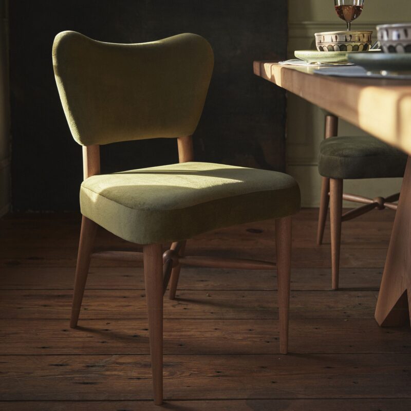 Velmora Curved Back Dining Chair