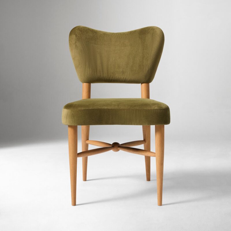 Velmora Curved Back Dining Chair