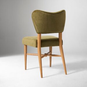 Velmora Curved Back Dining Chair