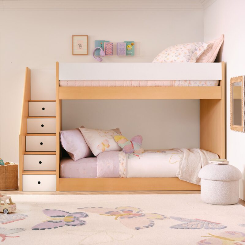willow-stair-storage-twin-bunk-bed-1 Willow Stair Storage Twin Bunk Bed